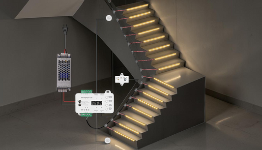 Complete Stair Step Light Setup: Sensor & Smart Control Guide