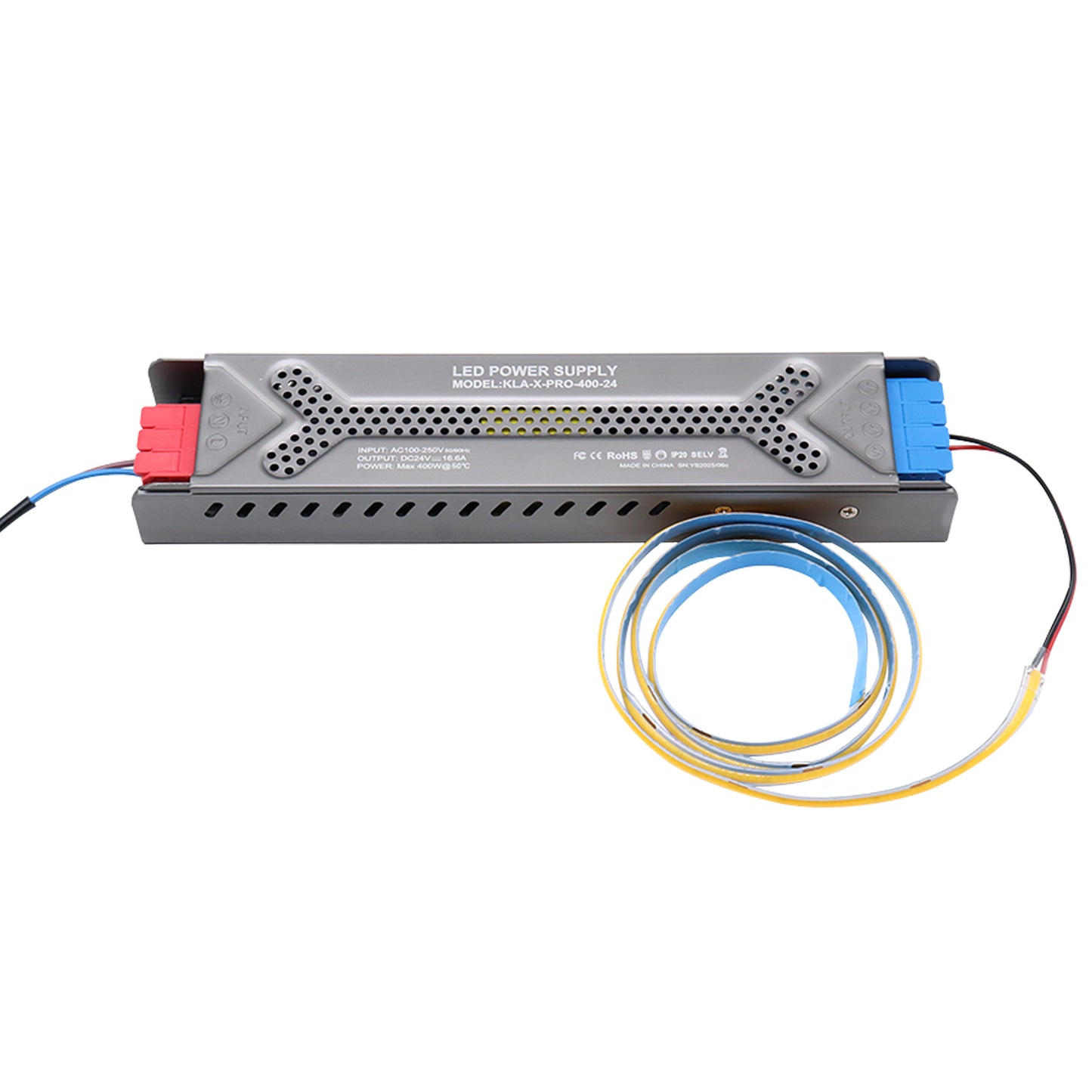 MALIIGAZA Universal LED Power Supply 12V 24V AC 100-240V 60W 100W 200W 300W 400W  LED Transformer with Push-In Terminals and Full Protection