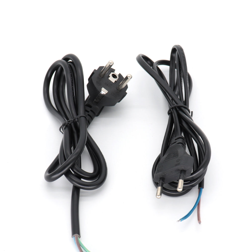 EU US UK AU Plug Power Supply Wire for Transformer Adapter Extension Cords 1.2M 20AWG Power Supply Cords Cable