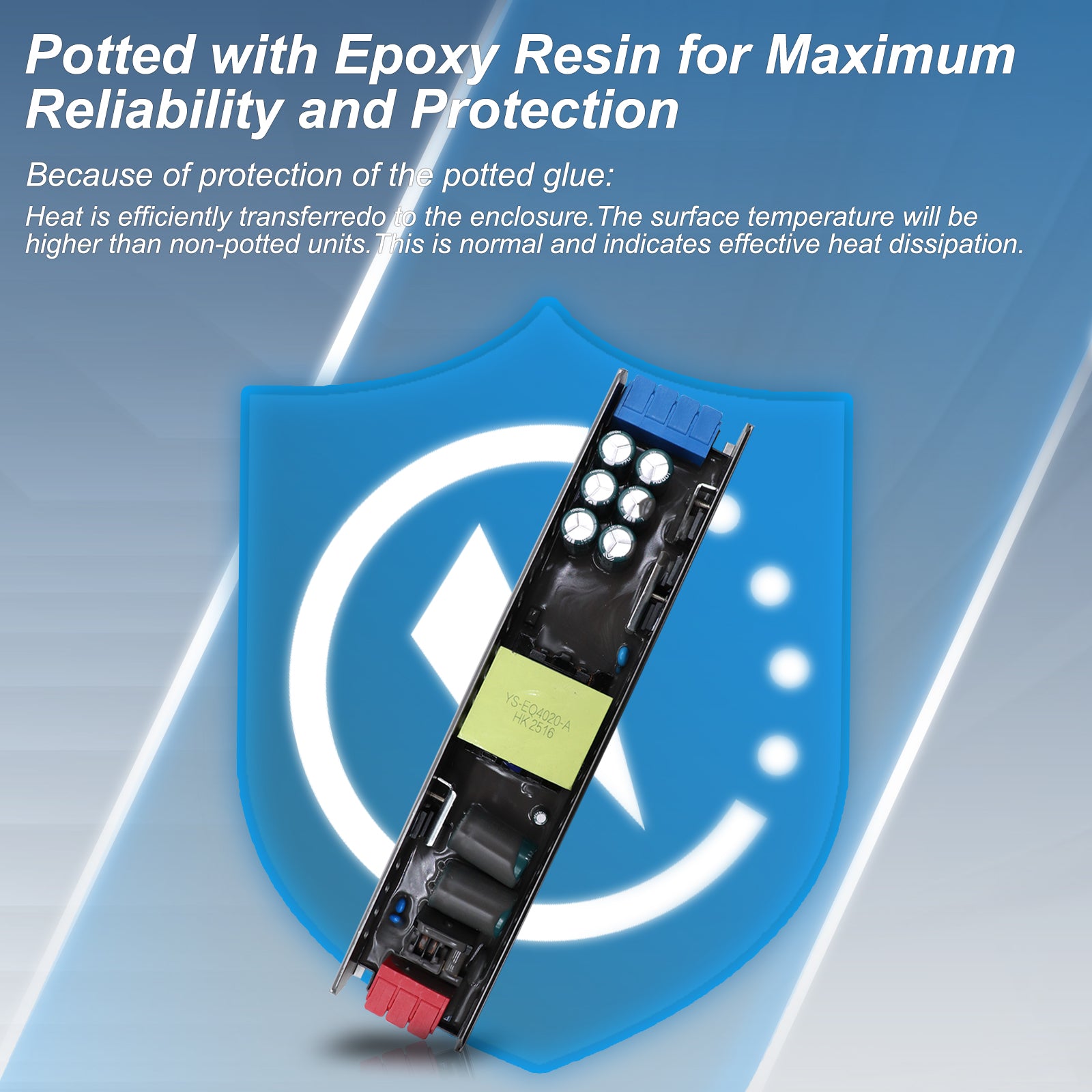 CE FCC RoHS Certified LED Driver Short Circuit Overload Protection
