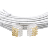 MALIIGAZA 4-Pin 20AWG Stair Light Main Line Extension Cable | Plug & Play Extender Cord with Transparent Quick Connector for STEP-05 & STEP-09 Systems (1m, 3m, 5m)
