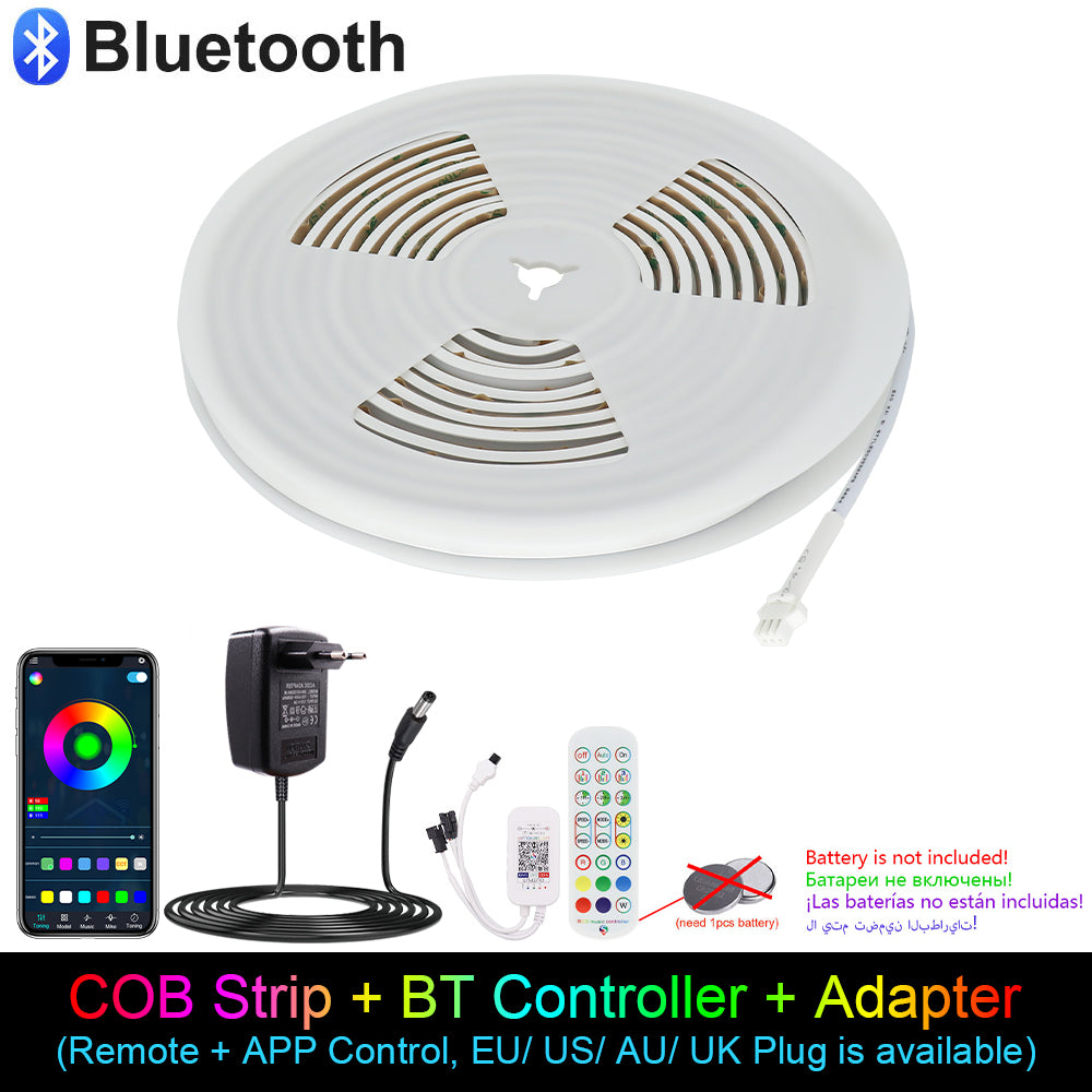 MALIIGAZA IP68 LED Strip Kit Package Contents with Controller and Power Supply