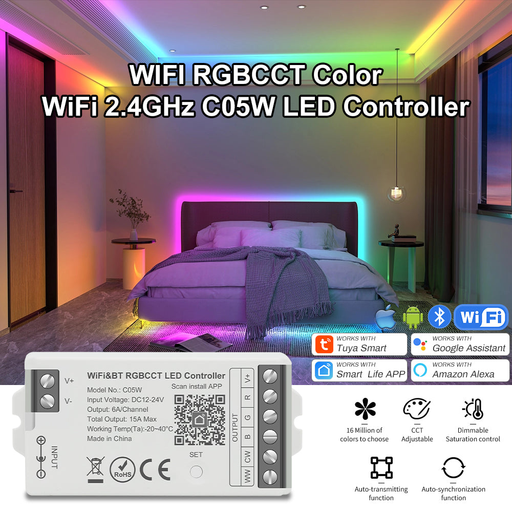 MALIIGAZA LED controller compact mini size hidden installation
