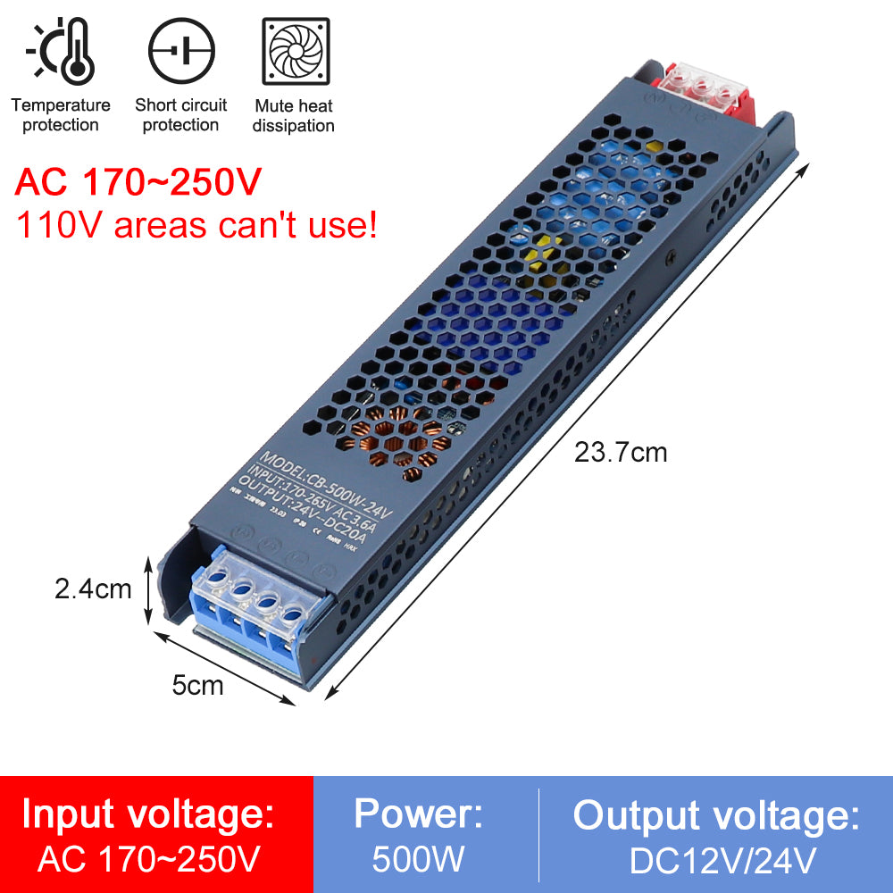 MALIIGAZA LED Driver Display Cabinet Accent Lighting Application