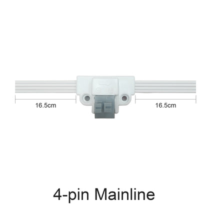 Push-In Terminal Block Detail ¡§C STEP-09 Stair Light Replacement Cable Plug-and-Play Connection