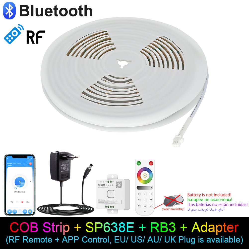 IP68 COB LED Strip Cut Mark and Waterproof End Cap Installation Guide