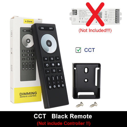 CCT tunable white LED controller black finish WiFi Bluetooth