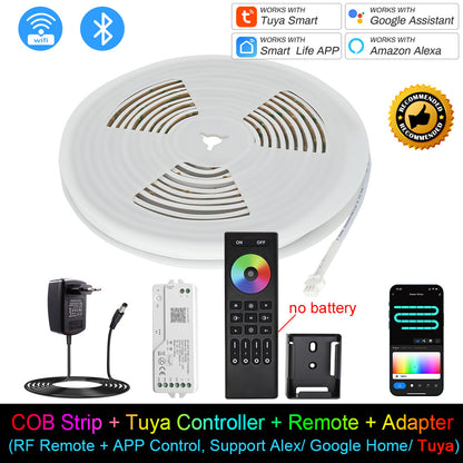 DR03 WiFi LED Controller with 2.4G Remote for Addressable RGB LED Strip