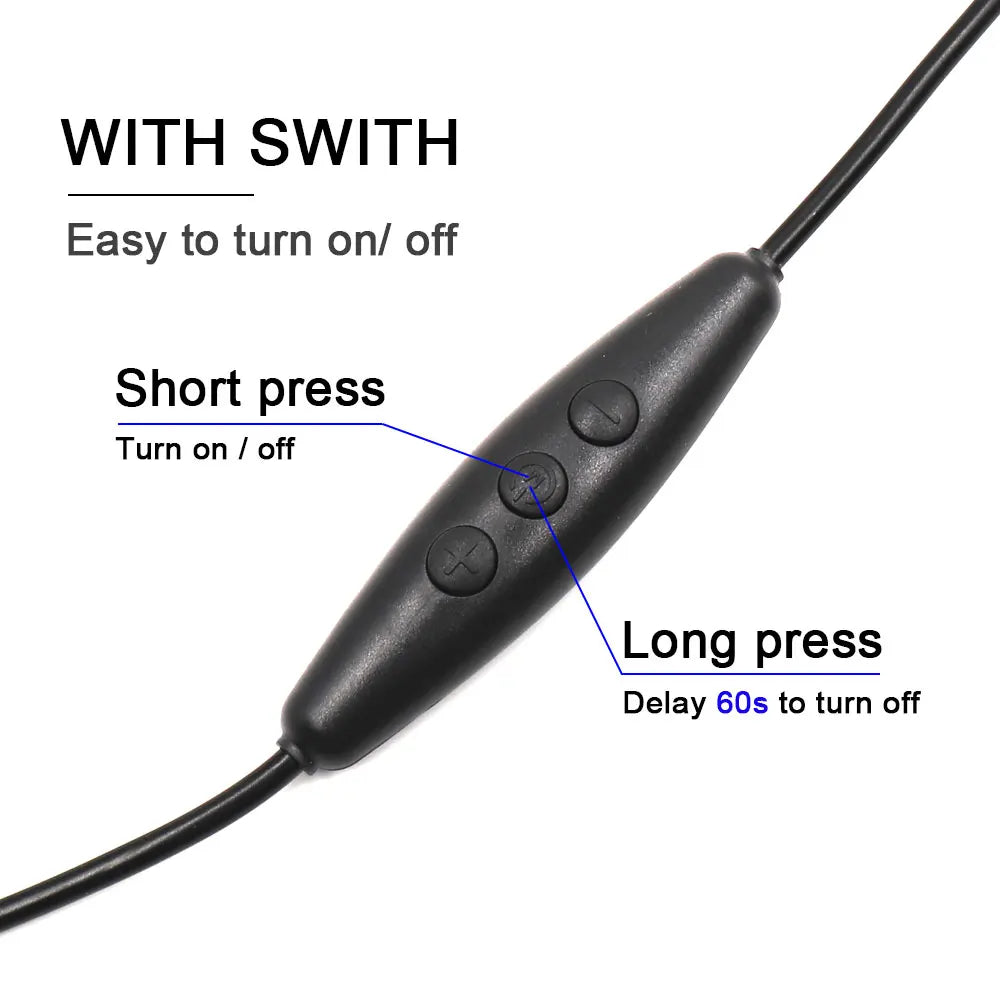 2pcs USB Dimmer 1.5m Wire Connector with Switch 4K Refresh Stepless Dimming for 5V LED Strip String Light USB Lamp No Strobe Flicker