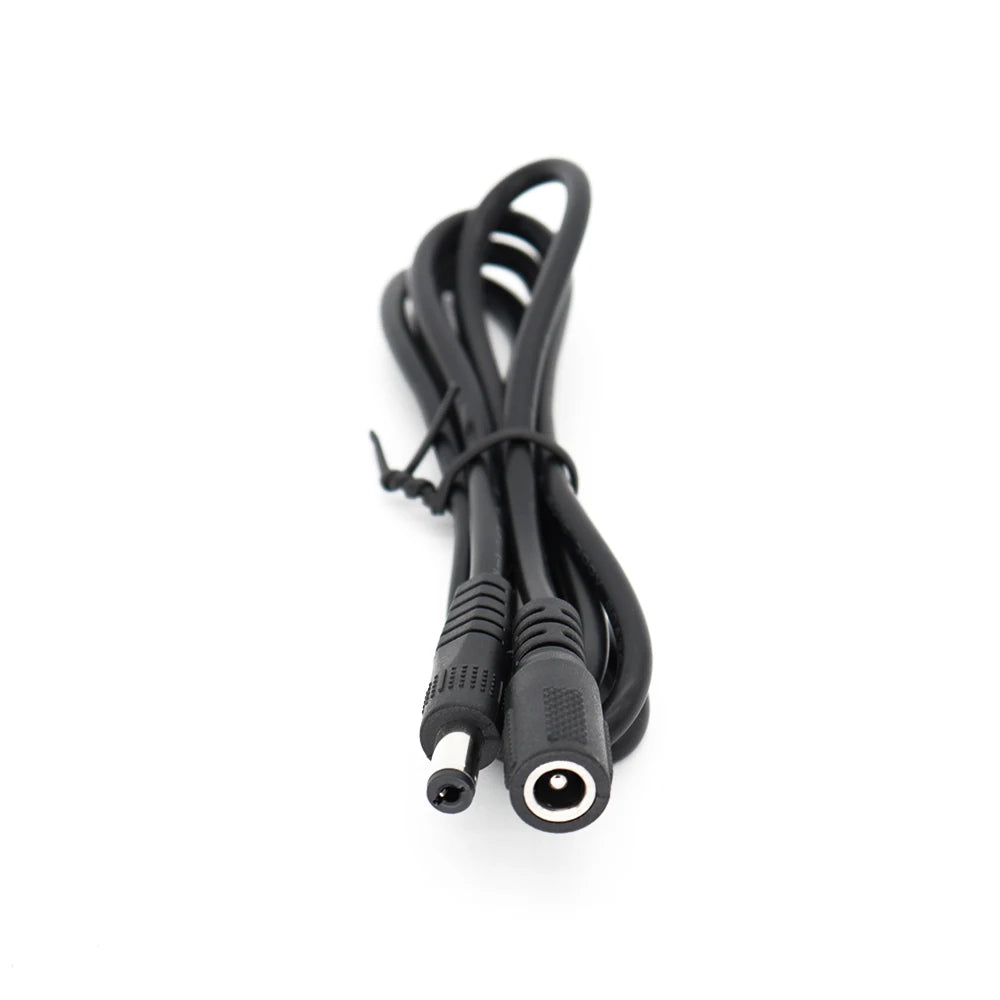 DC Connector Extension Cable Cordes 5.5x2.5mm 5.5x2.1mm Power Supply Extend Wire Plug Cable 10m 5m 3M 1m for LED Strip Lights