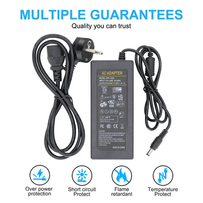 100-265V AC DC 5V 12V 24V Power Supply Adapter Charger 1A 2A 3A 4A 5A 6A 10A Transformer LED Driver UK AU US EU Plug Converter