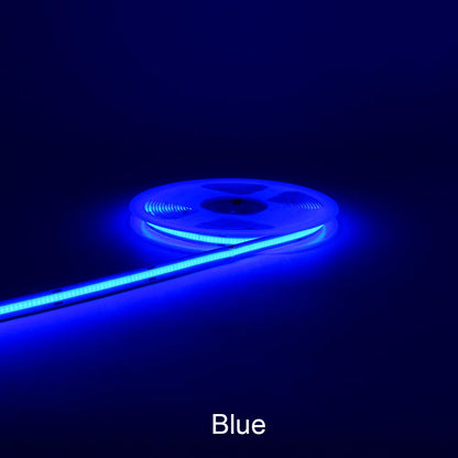USB 5V COB LED Strip Light 5mm 10mm Dimmable Flexible Ribbon Light High Density LED Tape Light For TV Room Decoration