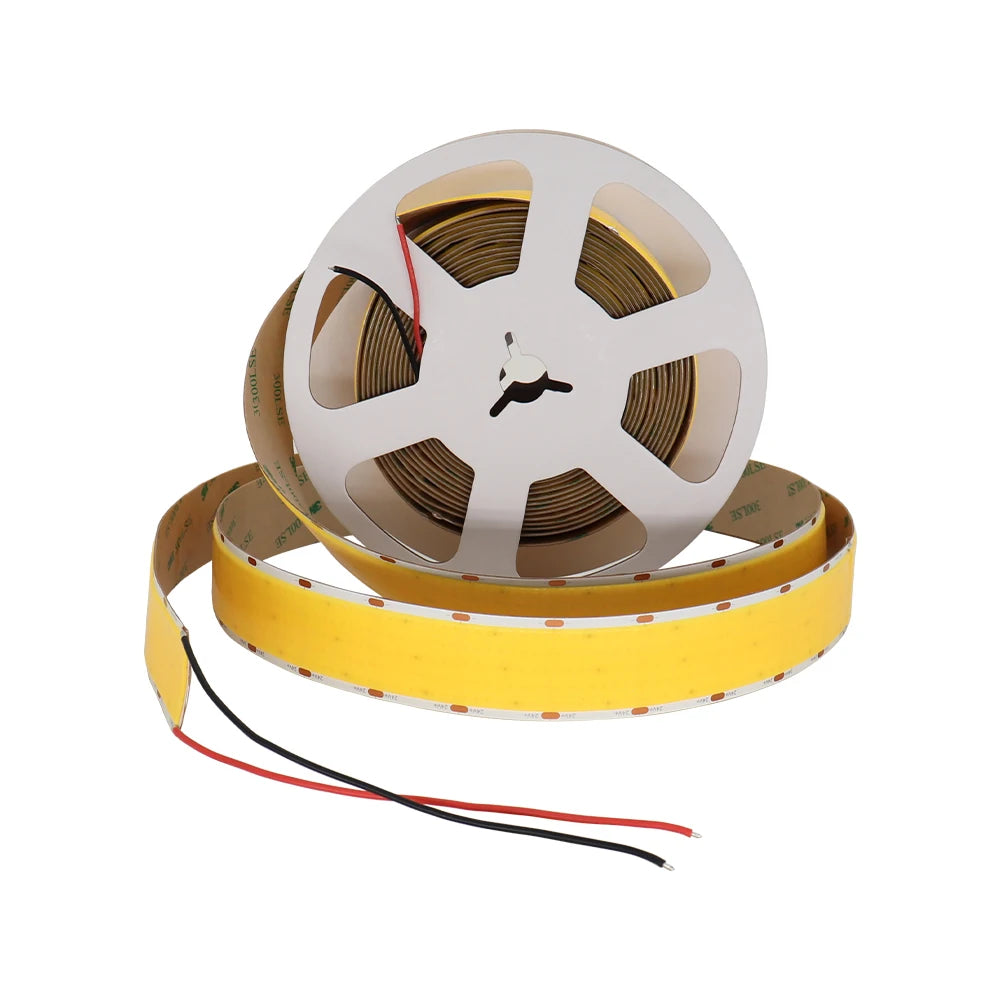 30mm Wide COB LED Strip Light 24V 3000K 4000K 6000K RA90 1600LEDs/m Ultra Bright Ribbon LED Tape for Indoor Home Decor Lighting