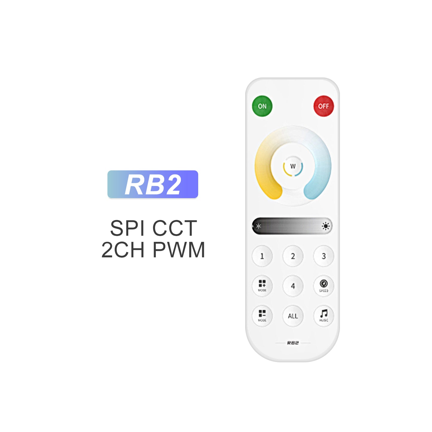 MALIIGAZA 12A High Current LED Controller for RGBCCT and RGB Strip Lights