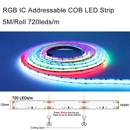 MALIIGAZA LED Stair Light Controller Motion Sensor Programmable Step and Side Stair Strip Lighiting With 2CH Running LED Strip
