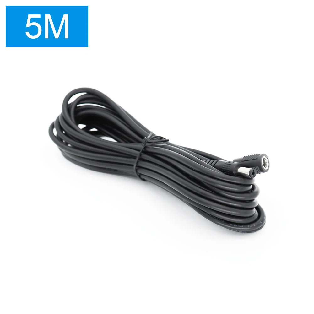 DC Connector Extension Cable Cordes 5.5x2.5mm 5.5x2.1mm Power Supply Extend Wire Plug Cable 10m 5m 3M 1m for LED Strip Lights