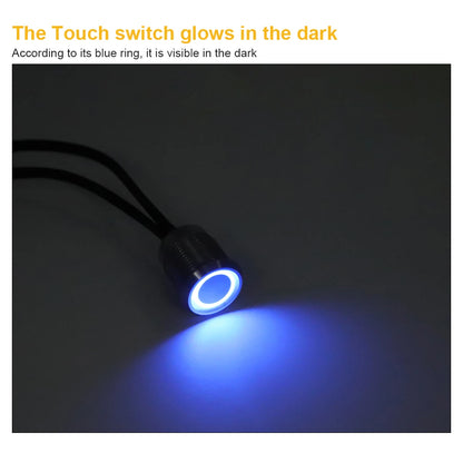Mini Touch Switch LED Light Dimmer High Quality Touch On/Off Controller Regulator for DC 12V 24V House Bedroom Kitchen Light DIY