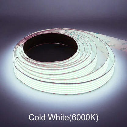 30mm Wide COB LED Strip Light 24V 3000K 4000K 6000K RA90 1600LEDs/m Ultra Bright Ribbon LED Tape for Indoor Home Decor Lighting