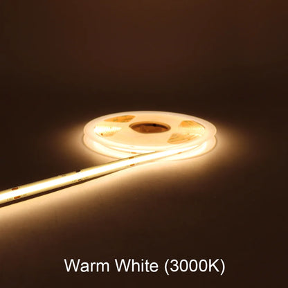 USB 5V COB LED Strip Light 5mm 10mm Dimmable Flexible Ribbon Light High Density LED Tape Light For TV Room Decoration