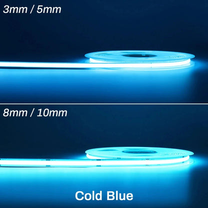 DC5V USB LED COB Strip Light Flexible Ribbon Lamp High Density Tape LED  3000K 4000K 6000K Red Blue Green LED Light Room Decor