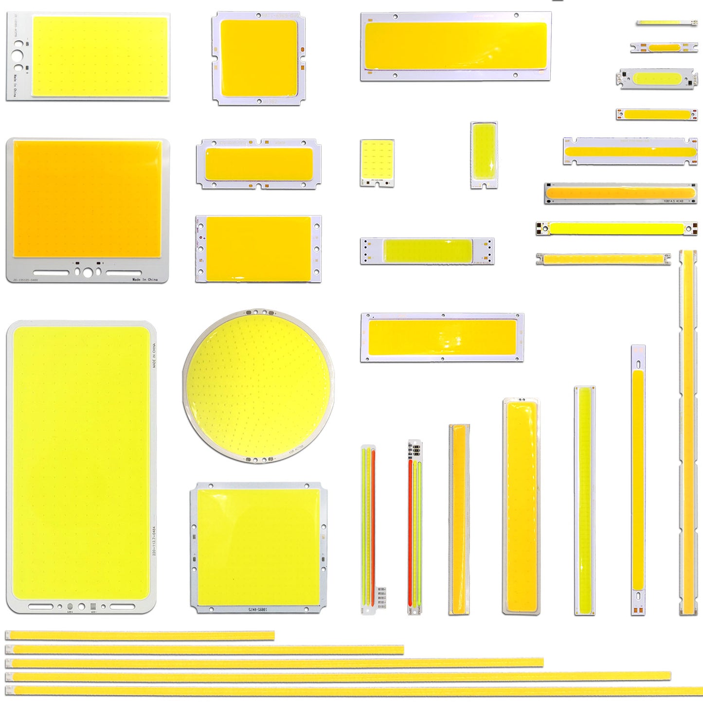 Custom COB LED Light Source Module - Aluminum/ Fiber Glass/ Flexible COB LED Chip OEM Lighting Solution