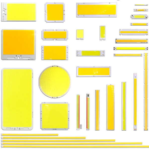 Custom COB LED Light Source Module - Aluminum/ Fiber Glass/ Flexible COB LED Chip OEM Lighting Solution