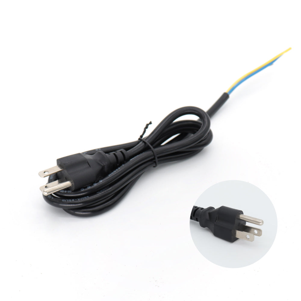 EU US UK AU Plug Power Supply Wire for Transformer Adapter Extension Cords 1.2M 20AWG Power Supply Cords Cable