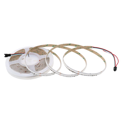Addressable RGBCCT COB LED strip 5m kit white PCB WiFi Bluetooth smart controller