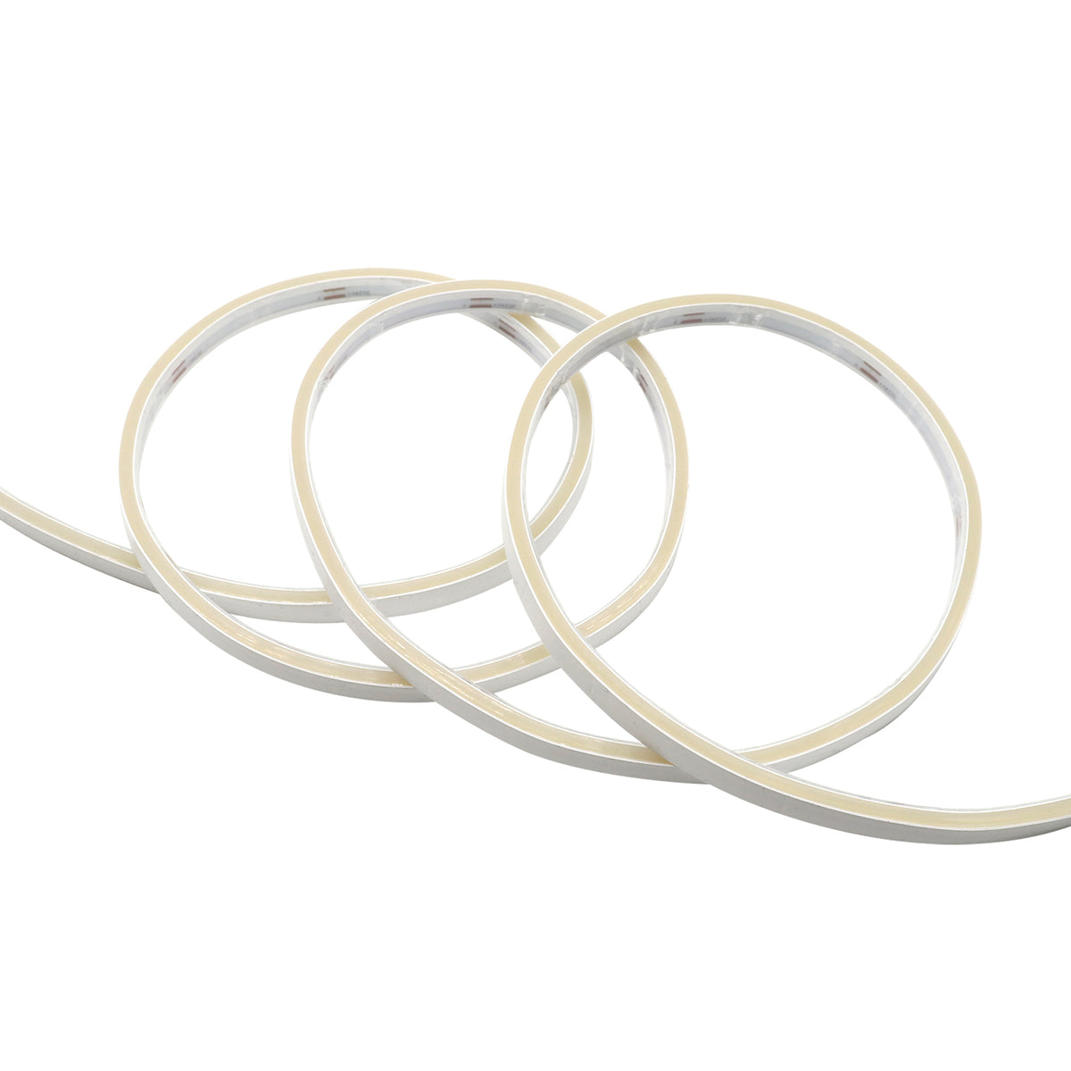 IP68 Waterproof 4mm Ultra Thin Side Glow COB LED Strip Neon Light Design 3000K 4000K 6000K Cuttable 12V 24V Side View LED Tape