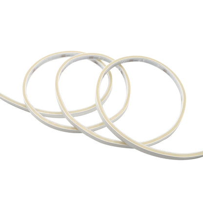 IP68 Waterproof 4mm Ultra Thin Side Glow COB LED Strip Neon Light Design 3000K 4000K 6000K Cuttable 12V 24V Side View LED Tape