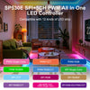 12-in-1 LED Controller Compatibility Chart ¡§C Supports Single Color CCT RGB RGBW RGBCCT Strips