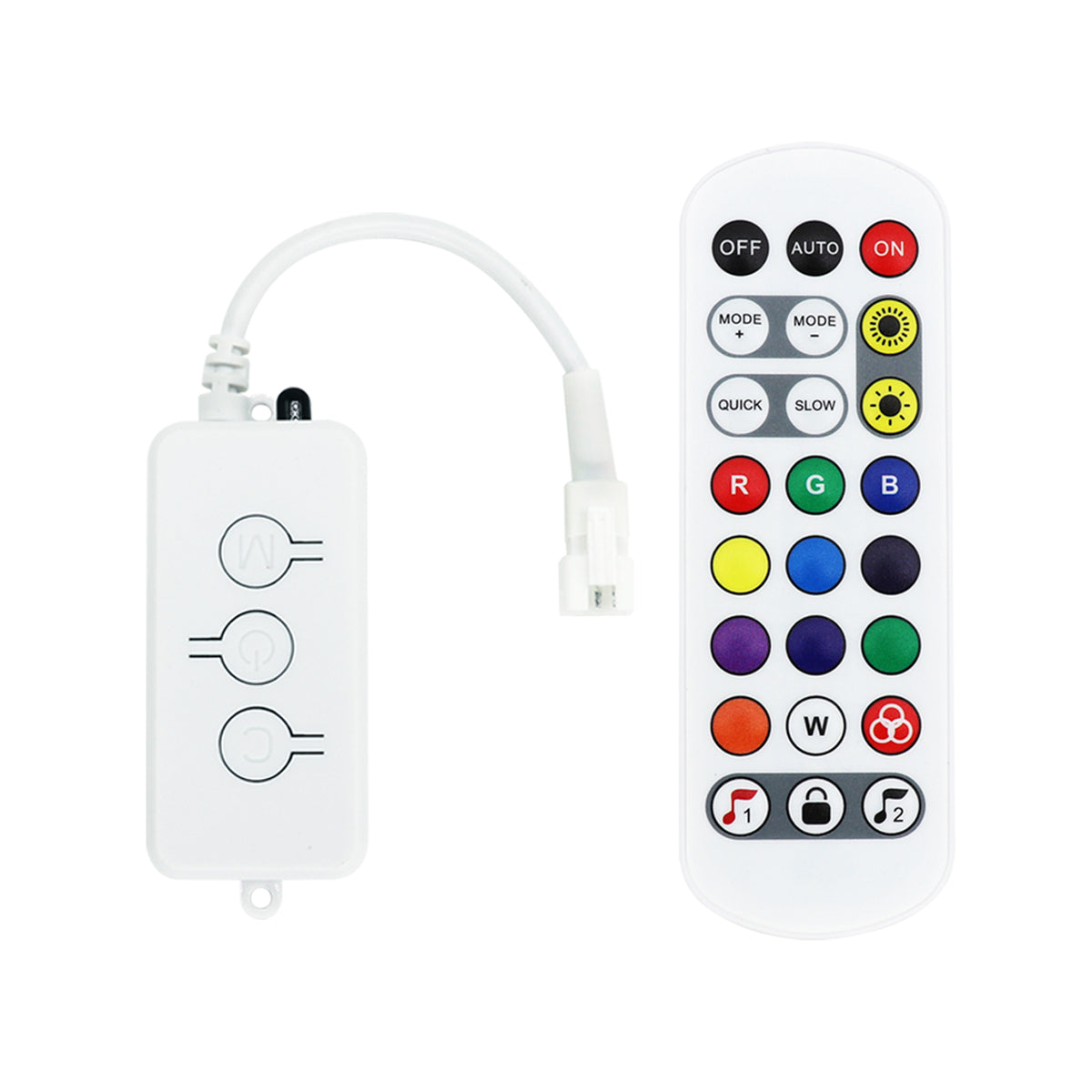 Tuya WiFi SPI RGB LED Controller DC USB Powered, Alexa & Google Assistant Smart 5V-24V RGB Pixel LED Strip Control
