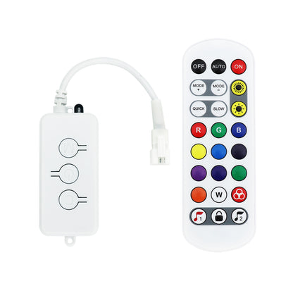 Tuya WiFi SPI RGB LED Controller DC USB Powered, Alexa & Google Assistant Smart 5V-24V RGB Pixel LED Strip Control