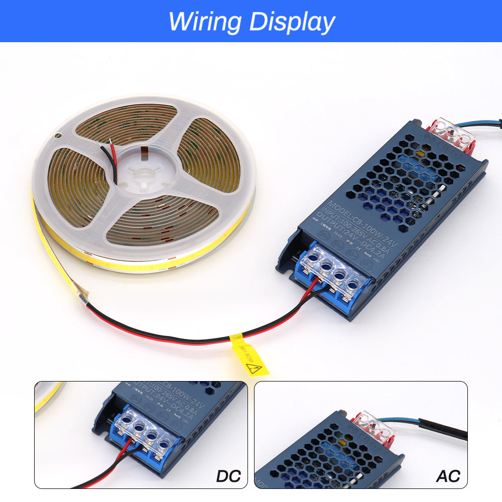 LED Power Supply Under-Cabinet Kitchen LED Strip Light Application
