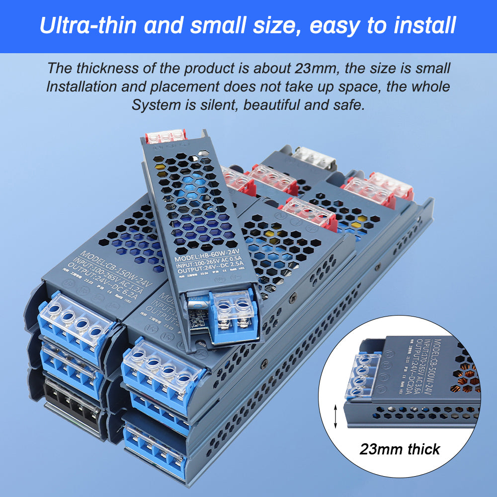 MALIIGAZA LED Driver Front Panel Terminal Block Close-Up
