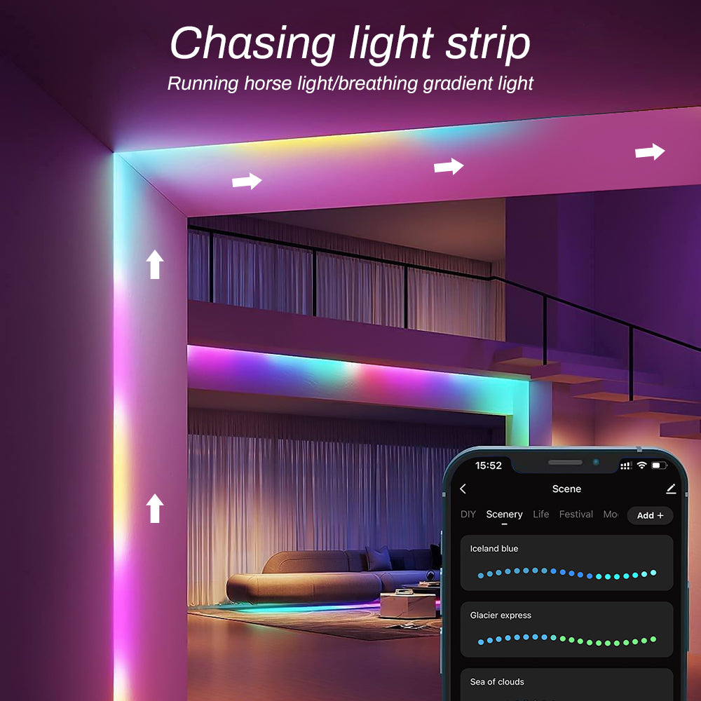 Dream Color LED Strip Tuya WiFi Controller with 2.4G Remote Option