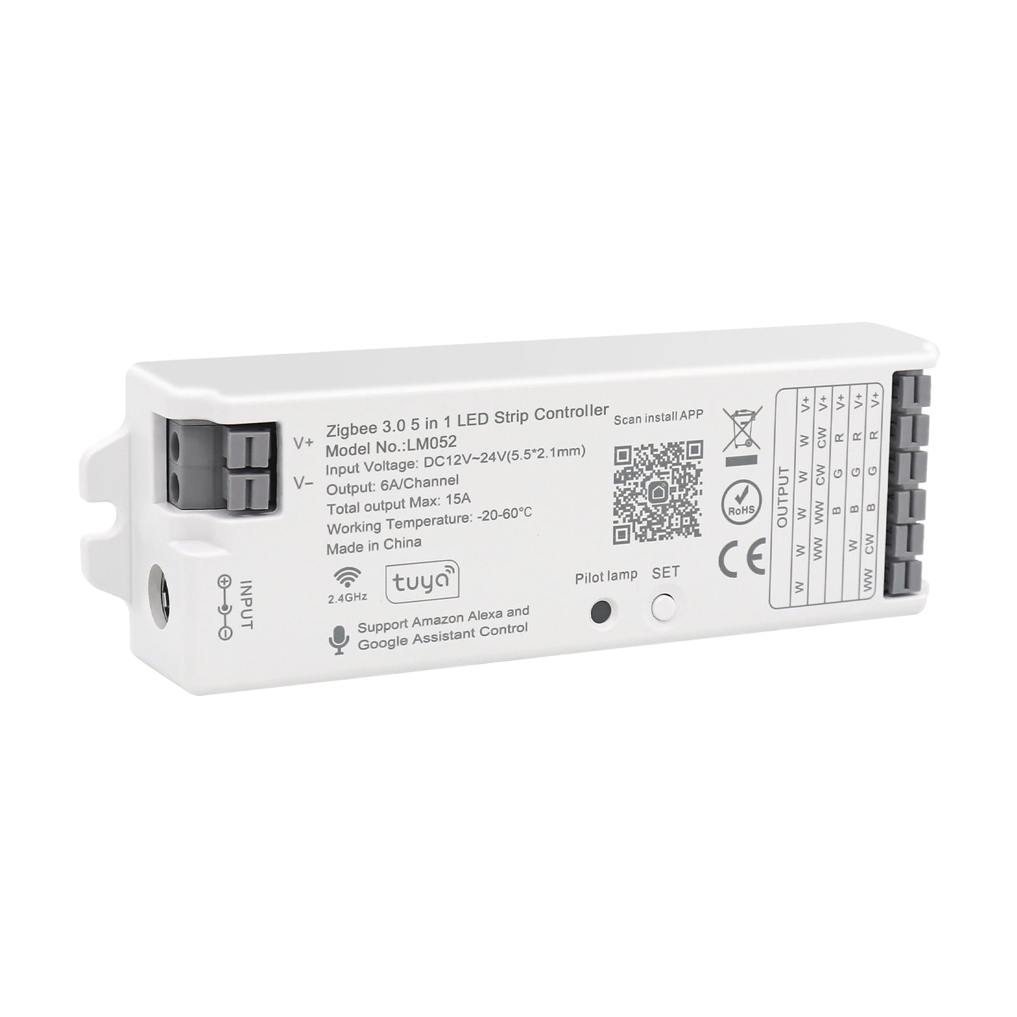 Zigbee 3.0 Smart LED Controller ¨C Works with Alexa Google Assistant and Philips Hue