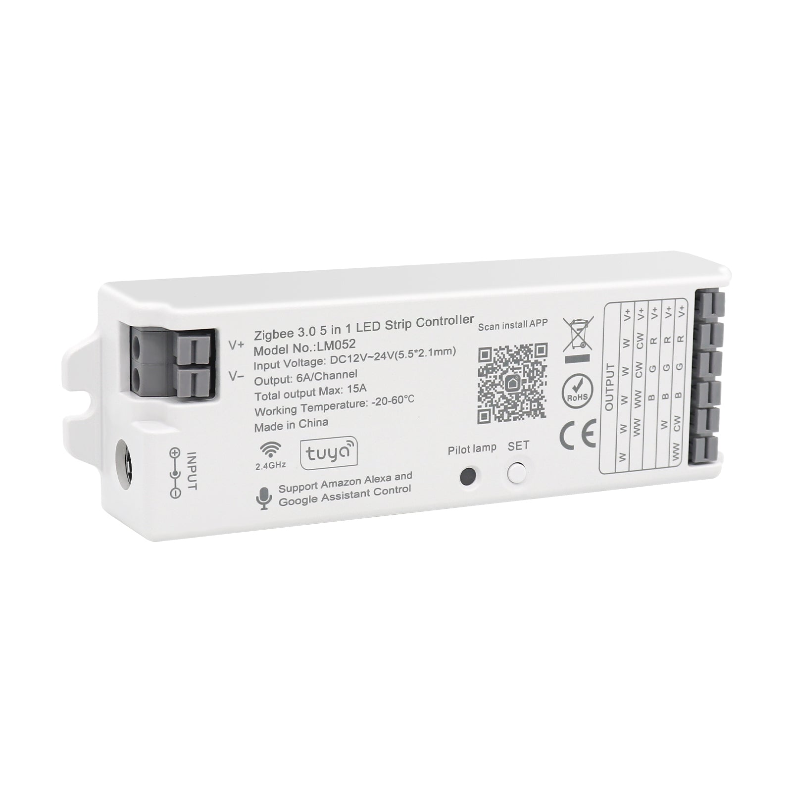 Zigbee 3.0 Smart LED Controller ¨C Works with Alexa Google Assistant and Philips Hue